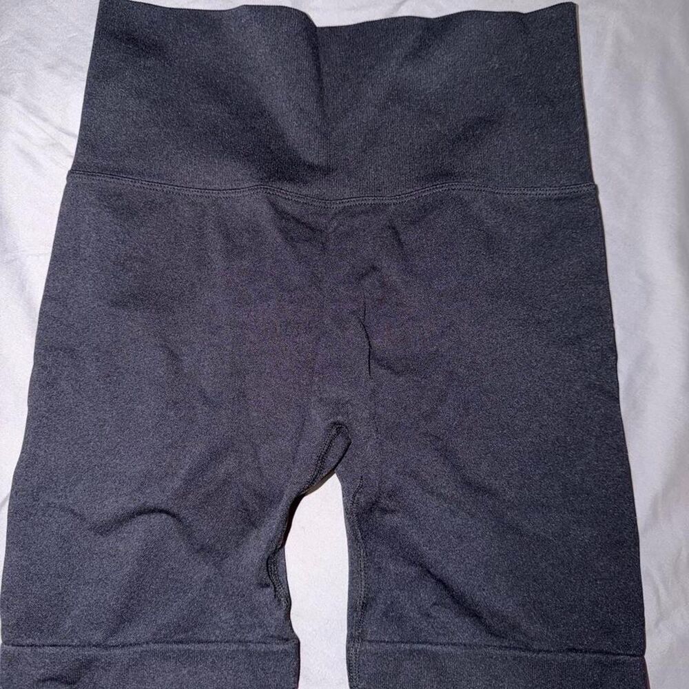 No-brand Women's Black and Grey Shorts